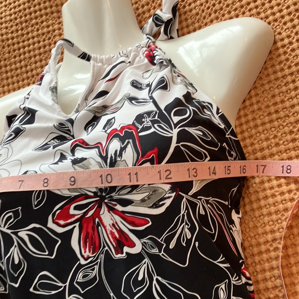 6 Jantzen Floral Print Halter swim suit - Picture 15 of 15